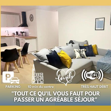 Grand Appart Neuf Lumineux, Parking Gratuit, 10 Min Centre Štrasburk Exteriér fotografie